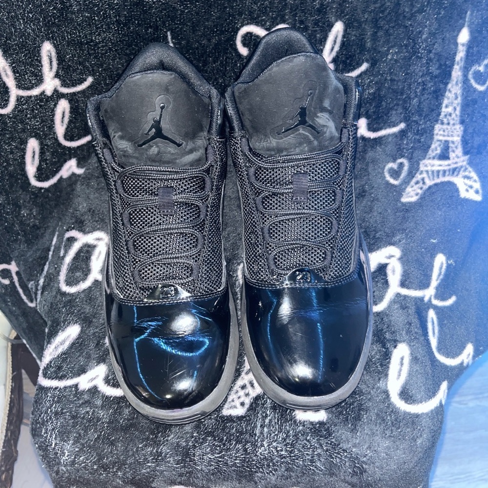 I’m selling a pair of Jordan and There all Black, Size 9 in mens.
